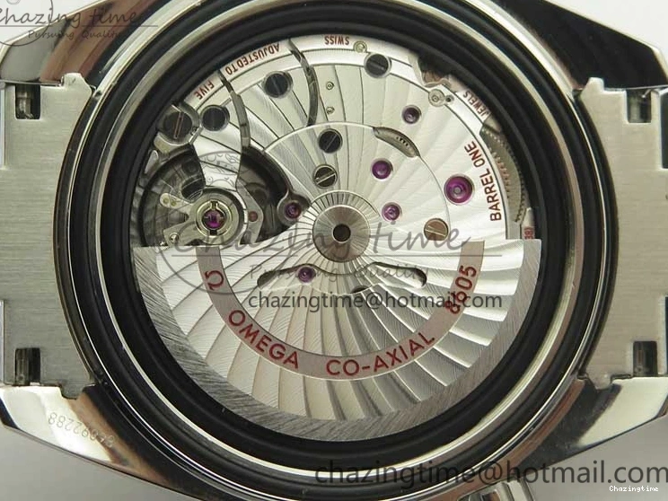 0306 Planet Ocean 600M Co-Axial GMT 43.5mm VSF 1:1 Best Edition Black Dial Orange Markers on SS Bracelet A8605 Super Clone Elegant 8024